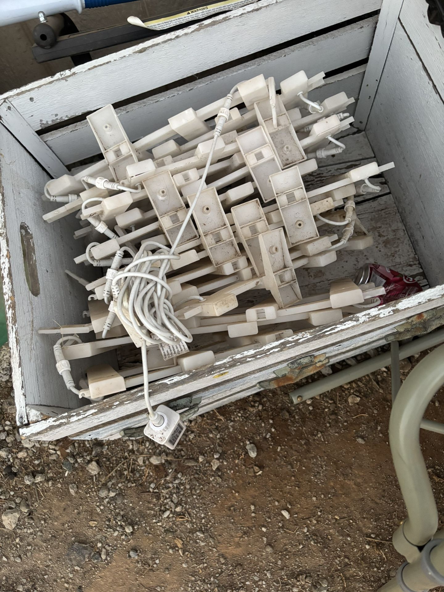 Lighted Plastic Garden/walkway Plant Border