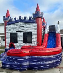 Bounce House Water Slide Combo