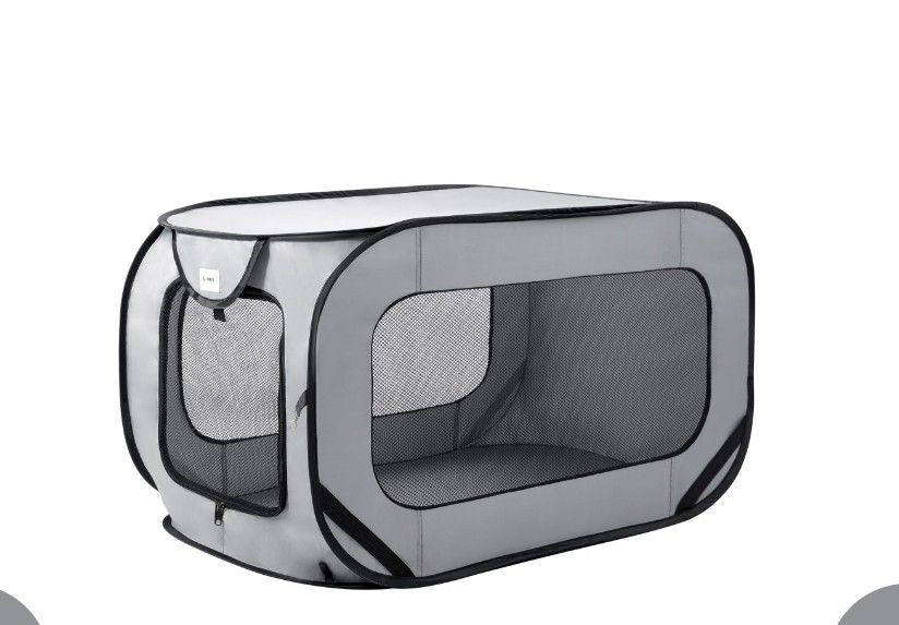 Pop up dog kennel
