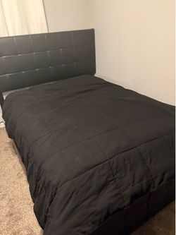 Bed and dresser