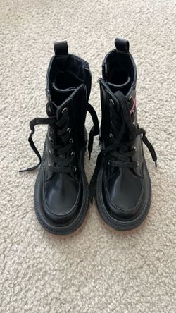 Toddler girls combat boots size 11