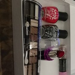 Nail polish and eye shadow, brand new