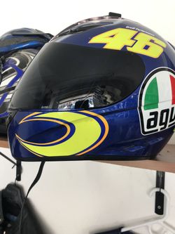 AGV Rossi replica helmet the donkey