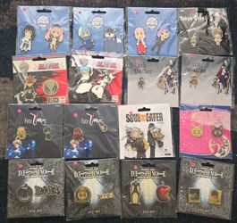 Anime Enemal Pins