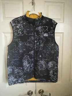 HUF Worldwide Nicolet Vest M Explorer Map