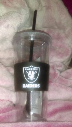 Raiders no spill travel cup (2 available)