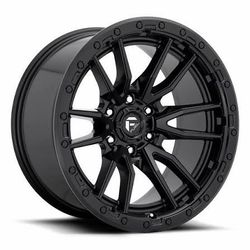 Deal. Of The Day. FUEL 17x9 6x139.7 6x5.5 Black wheels 4-Pc (We Finance)