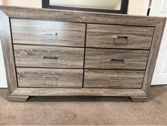 Dresser and Mirror