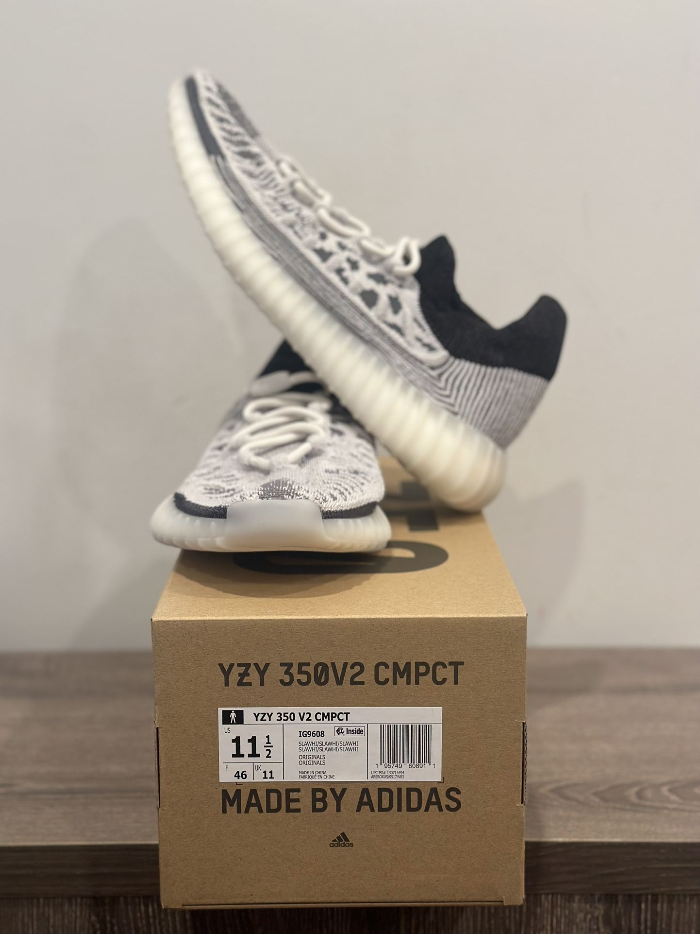 Adidas Shoes Adidas Yeezy F Adidas Yeezy 350 V2 CMPCT Slate Panda Size