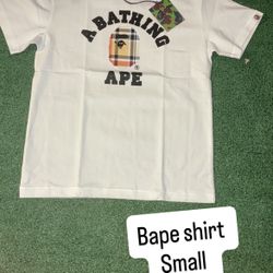 Burberry Bape shirt Small-large Esells_turlock on instagram 