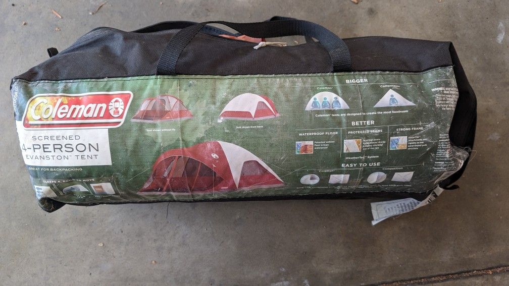 Coleman Four-person Tent