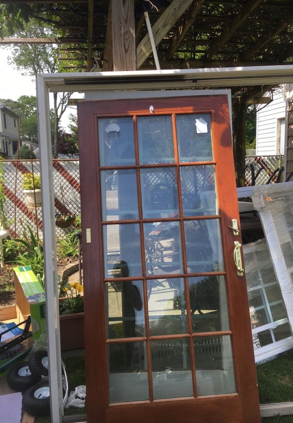 6 foot Anderson patio door & 2x4 window for Sale in Holtsville, NY OfferUp