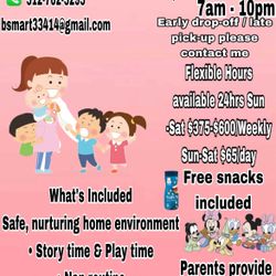 Miss Theas Home Childcare Cont. For Mor Information 