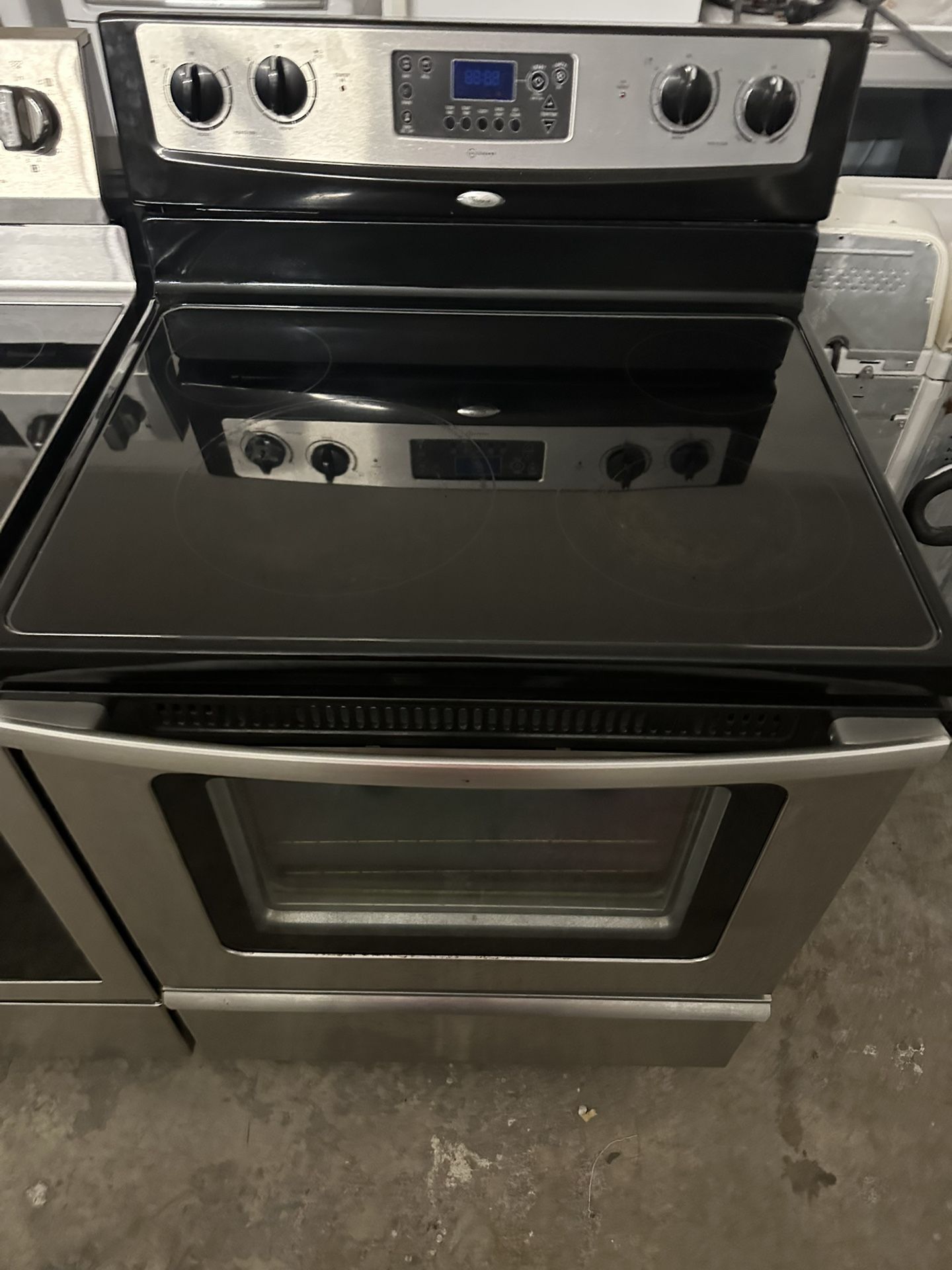 Stainless Steel Whirlpool Stove
