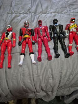Power rangers action figures