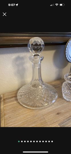 Waterford Crystal Yacht Decanter Bar Liquor 