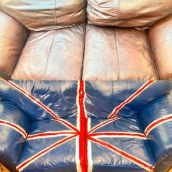 Leather Sofa Restoration 