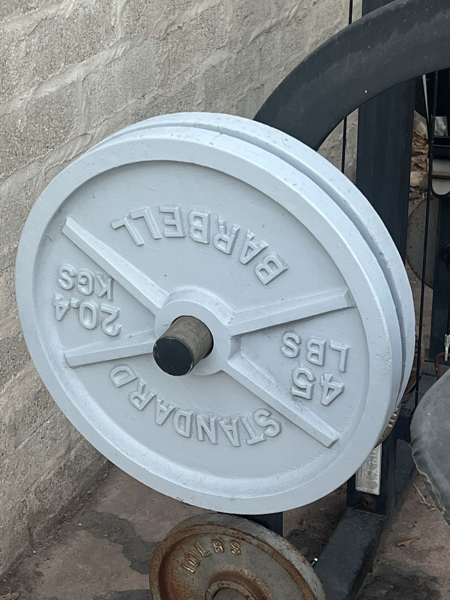 Olympic Weight Plates 45X2 No Rust