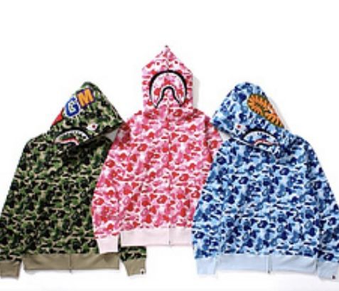 BAPE shark Hoodies and more clothes All sizes , colors and designs from 80-250