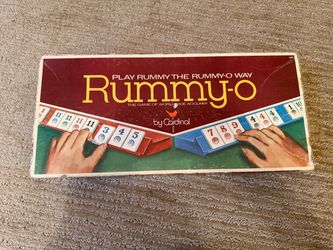 Vintage Rummy-o Rummikub Board Game, All pieces included