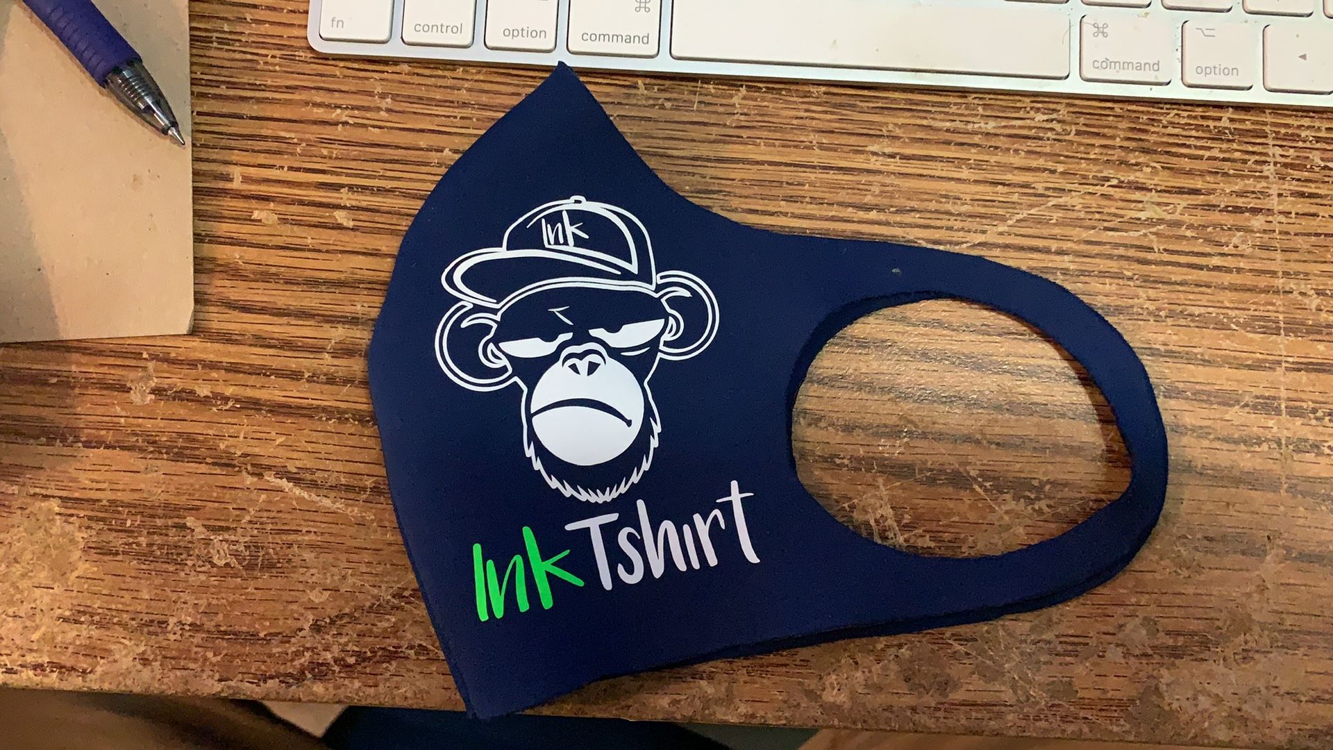 Mascarillas de neopreno personalizadas a 1 y dos colores