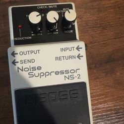 Boss NS-2 Noise Suppressor Guitar Pedal – Clean & Fully Working