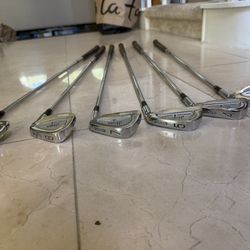 Golf clubs, used