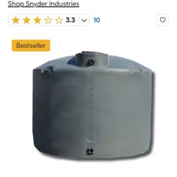 2500 Gallon Potable Water Rank