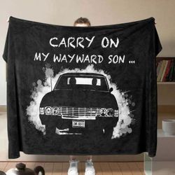 🩷 Supernatural Throw Blanket - Still Available 