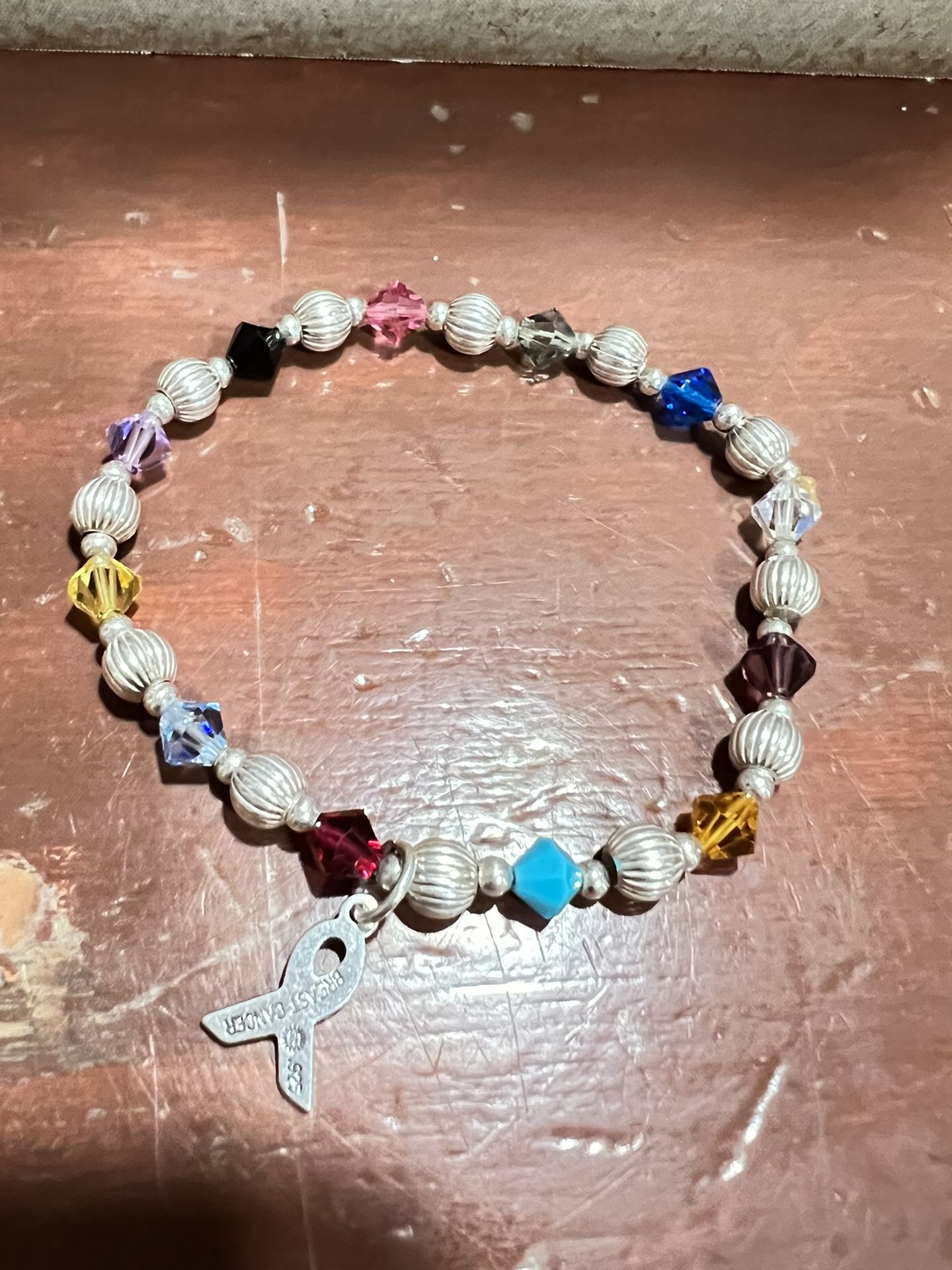 Breast cancer bracelets . 925. BTS