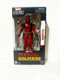 Deadpool and Wolverine Marvel Legends Deadpool Figure