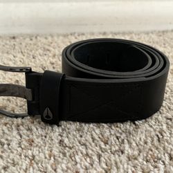 Nixon Black Leather Belt (size 30)