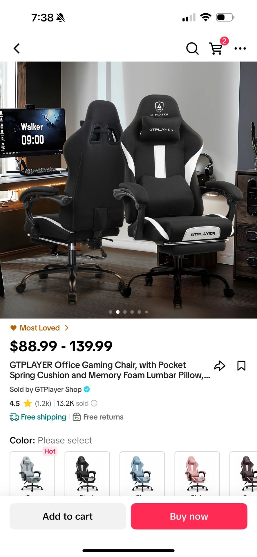 GT Player Office/Gaming Chair