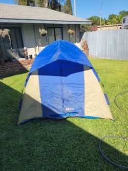 Camel Dome Tent 6' X 6' x 48"H, sleeps 2-3, GOOD CONDITION
