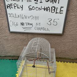 Pet Cage Jaula No Tone La Charla. No Tray