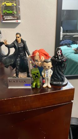 Figurines of different movies