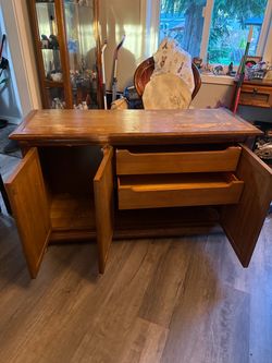 Wooden hutch