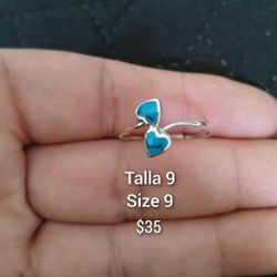 925 Sterling Silver Women's Rings/Anillos De Plata 925 Para Dama