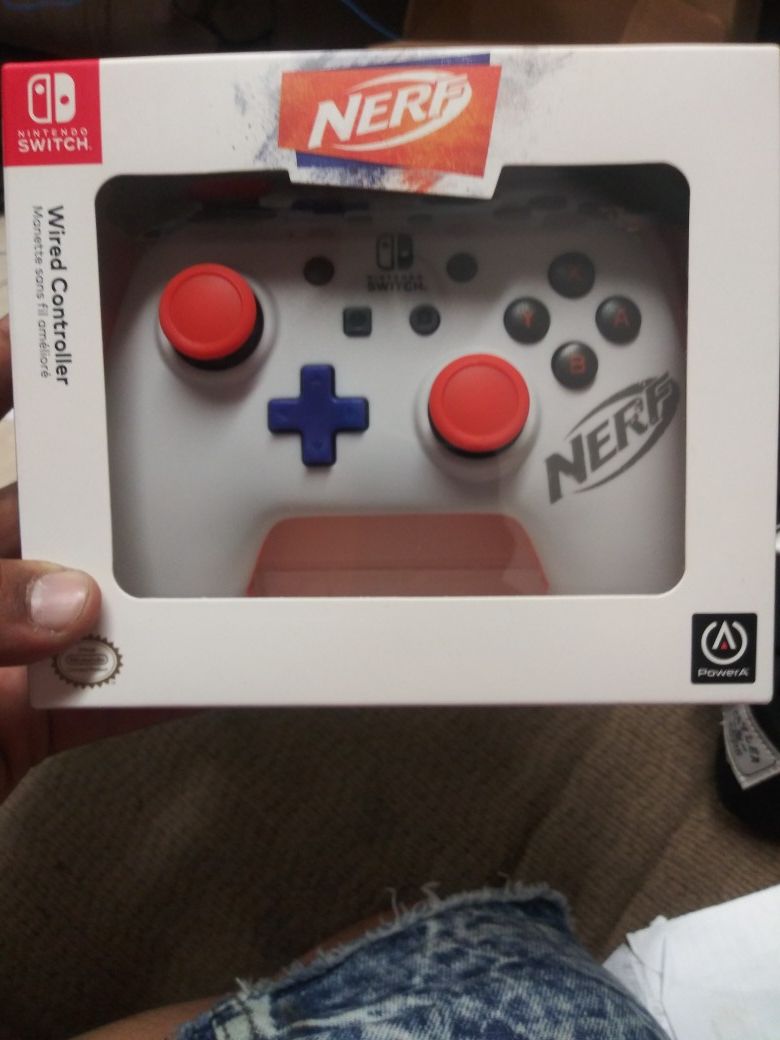 Nintendo switch nerf remote brand new