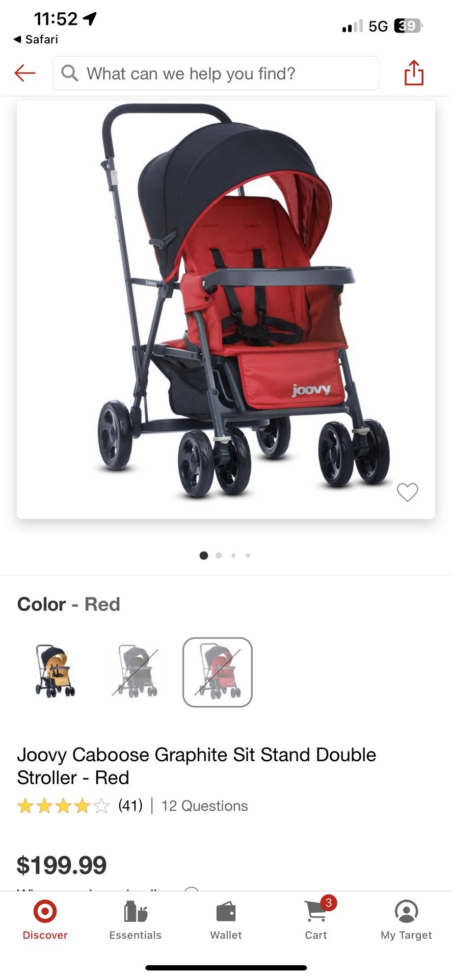 Sit and Stand Stroller 