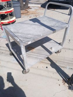 Heavy Duty Aluminum utility cart