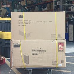 Seville Classics UHD  Rolling Steel Garage Storage Cabinet & Stacker