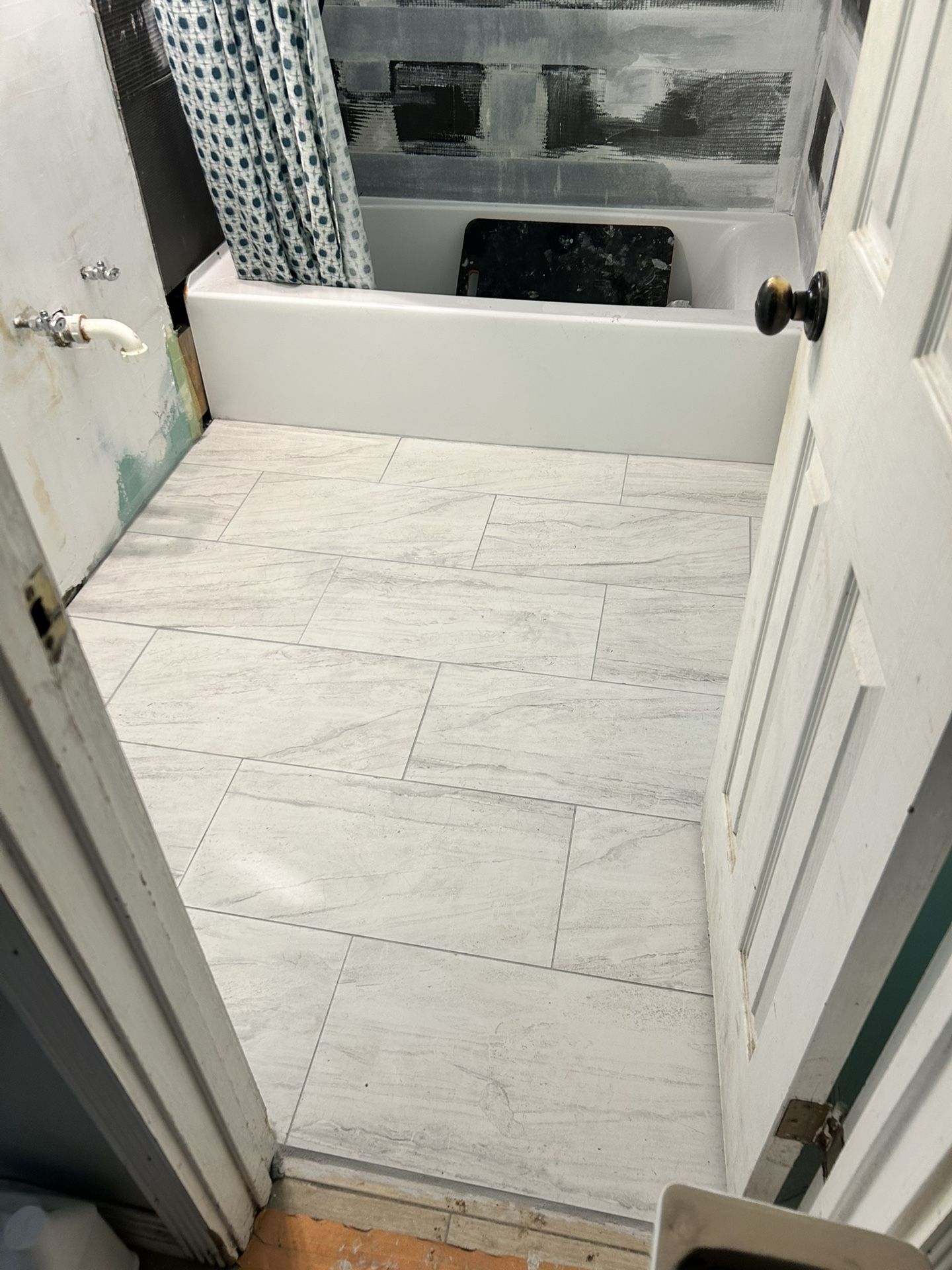 Tile And Wood Floor Installation