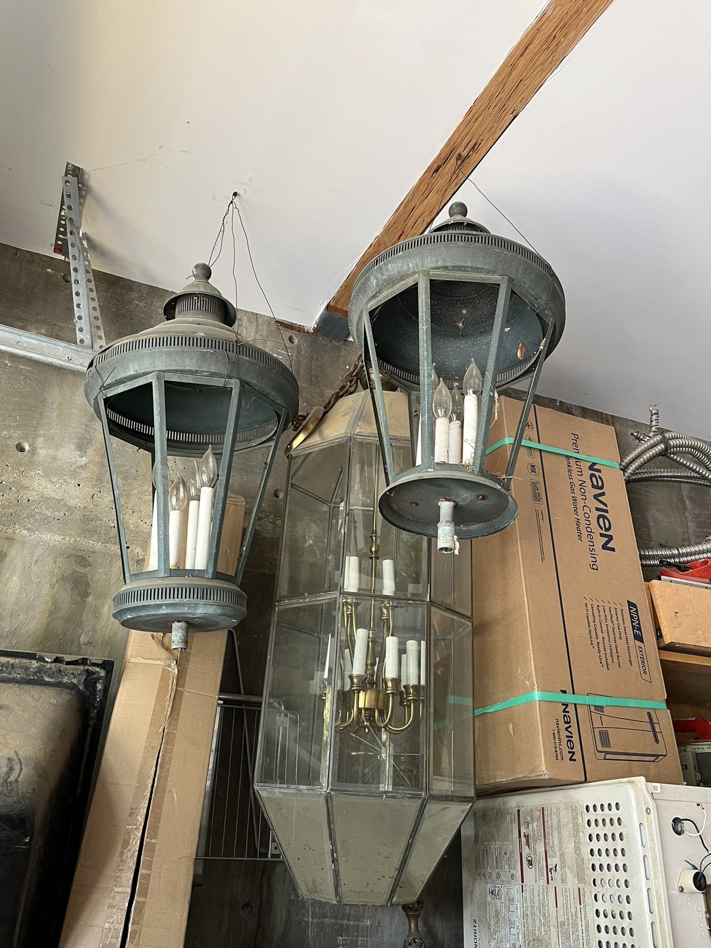 Antique Interior Lights💡 Big $500—Small $250 Each