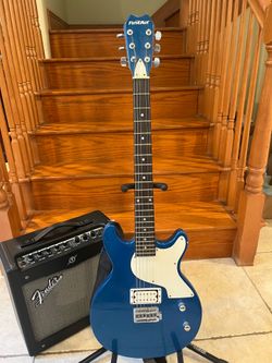 First Act Guitar w/ Fender Mustang Effects Amp