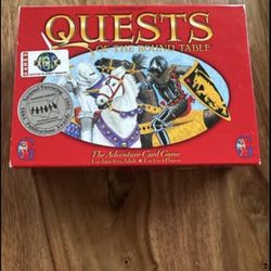 Quests of the Round Table card game. 