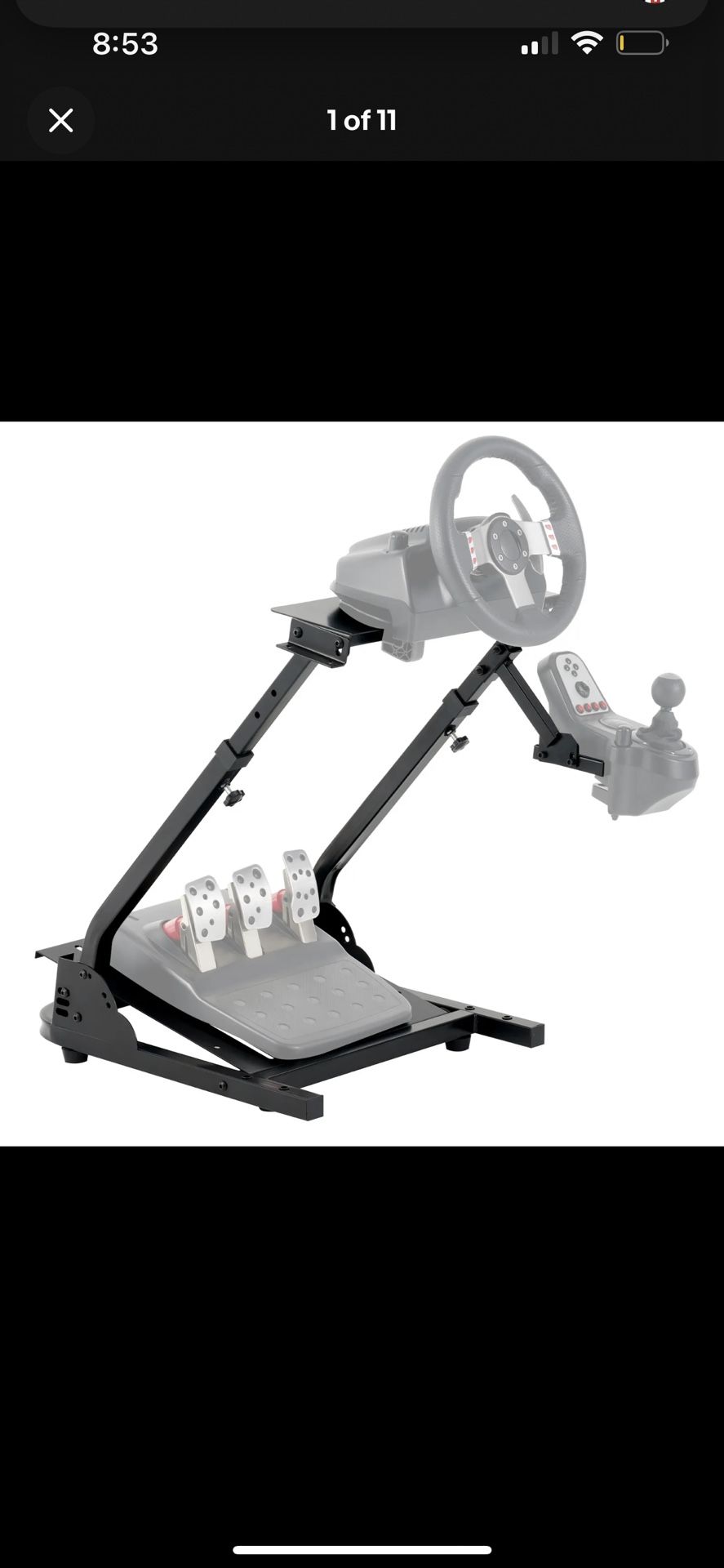 Cockpit And Logitech G29 Driving Force Racing Wheel and Pedals for PS3 PS4 PS5 PC MAC