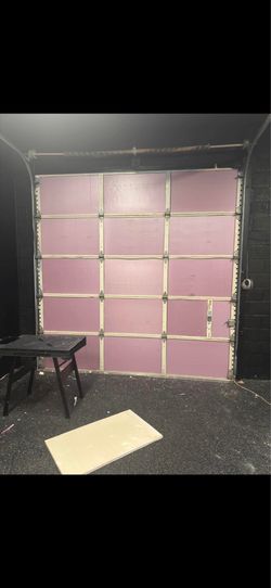 Insulation for garage doors