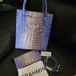 Brahmin Handbag With Wallet 