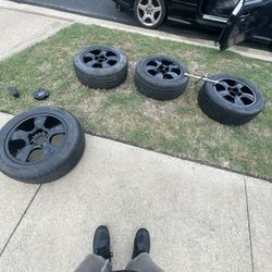 Black Ion 16’ Rims 